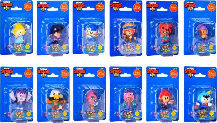 Figura coleccionable de Brawl Stars serie 1 en blíster - 1 unidad