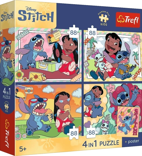 Montaje divertido con Stitch