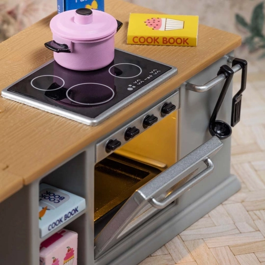 Horno con iluminación LED para un juego realista