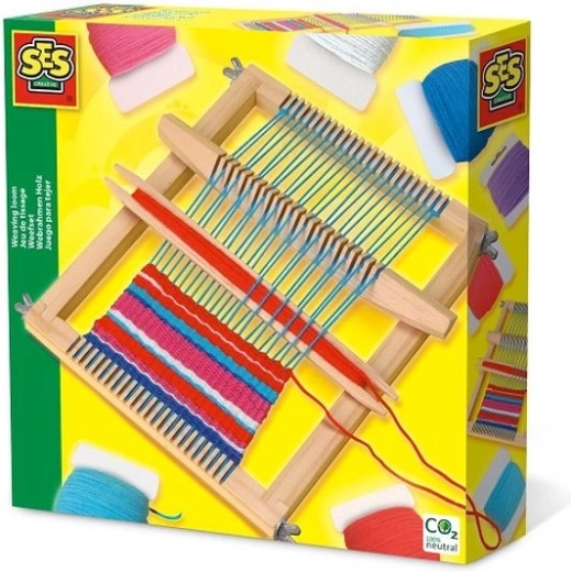SES telar de madera para niños