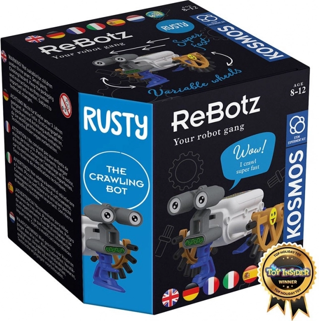 ReBotz Rusty kit de construcción robótica para niños
