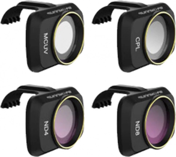 Sunnylife set de filtros CPL/ND4/ND8/UV para DJI Mini 2 y Mini 2 SE