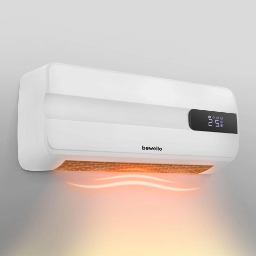 Calefactor de pared con mando a distancia de 2000 W