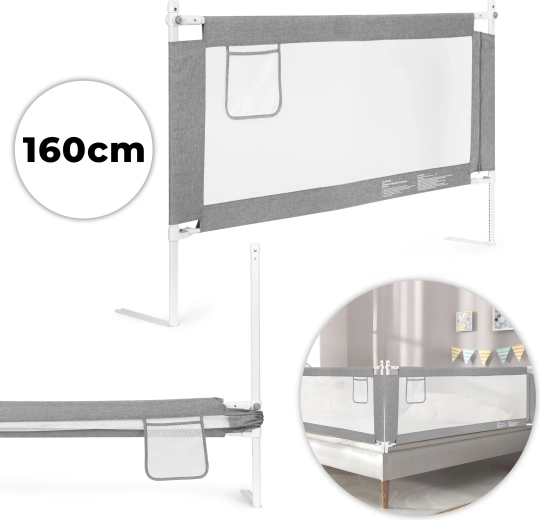Barandilla lateral para cama de 160 cm para niños ECOTOYS