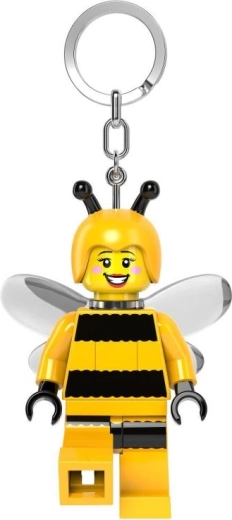 Llavero luminoso LEGO de minifigura: chica abejorro