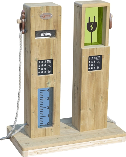 Soporte de madera de doble cara para repostaje y carga CLASSIC WORLD EDU