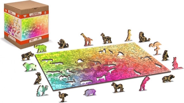 Puzzle de madera El sueño de la mariposa 2 en 1 – 150 piezas