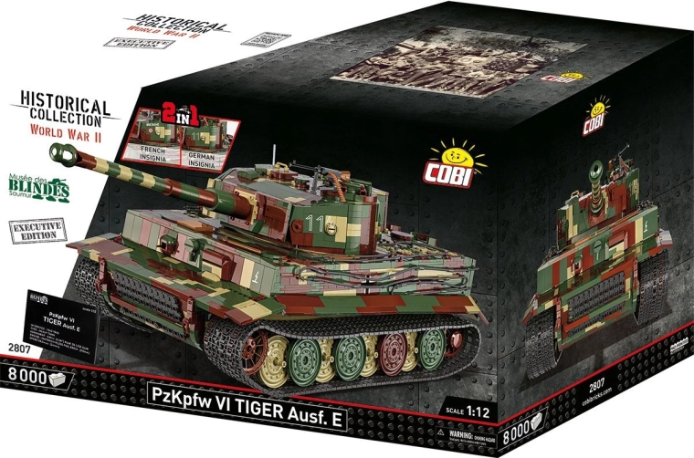 Cobi PzKpfw VI Tiger Ausf. E edición ejecutiva 1:12 (Tiger 114)