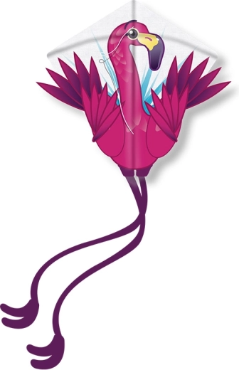 Cometa voladora Pop Up Flamingo 57 × 55 cm