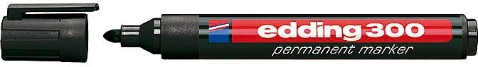 Rotulador industrial EDDING 300 – Negro