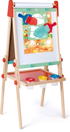 Divertida pintura con esponja Hape
