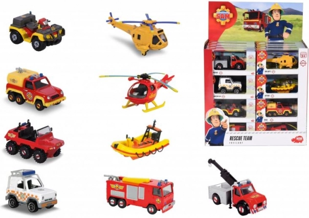 Bombero Sam – coche metálico 1:64