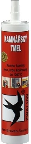 Masilla refractaria blanca 280 ml