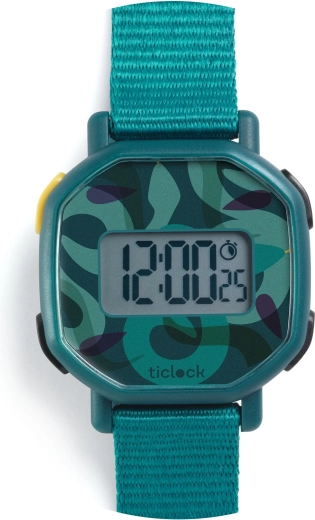 Reloj digital Djeco Green Snakes