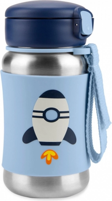 Botella con pajita Spark Style SS Cohete