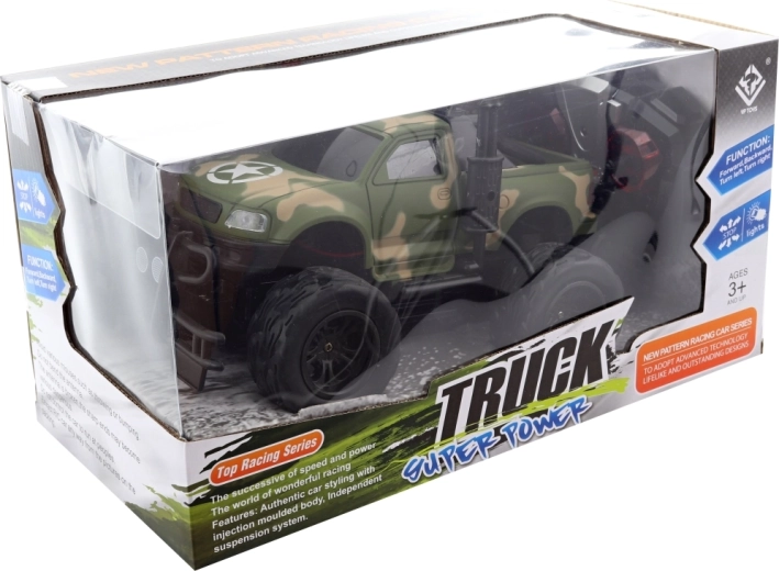 Listo para conducir en un embalaje para regalo