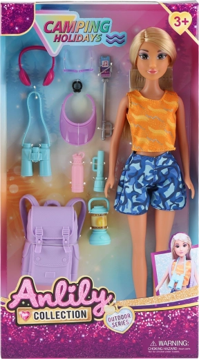 Muñeca Anlily de excursión con accesorios 30 cm
