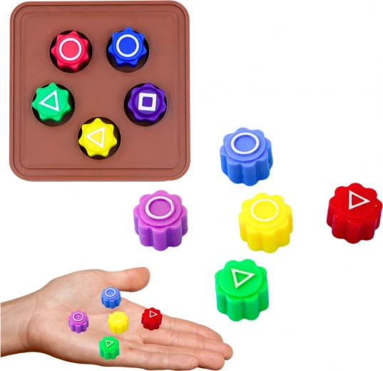 Dados de juego Gonggi inspirados en Squid Game