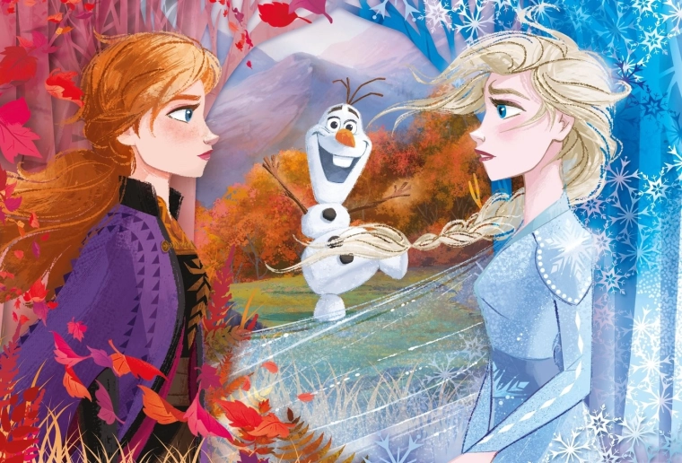 Puzzle 60 Maxi Súper Colores Frozen 2