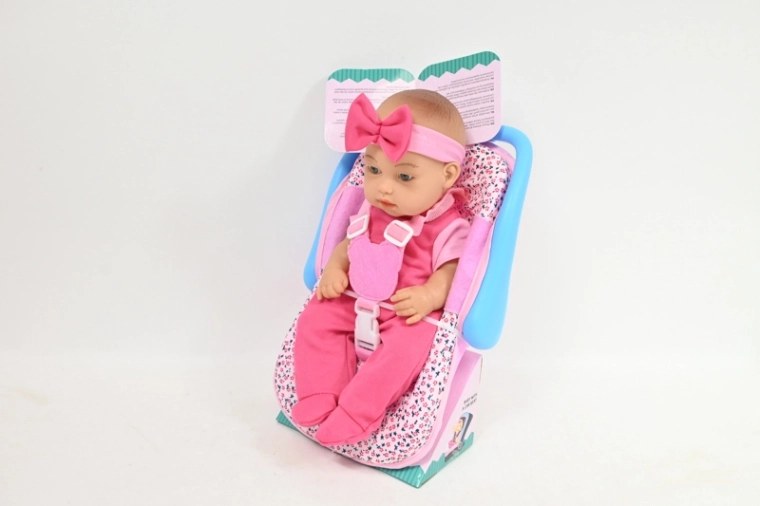 Muñeca bebé Bobas en portabebés