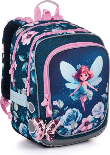 Mochila escolar ligera con hada Topgal endy