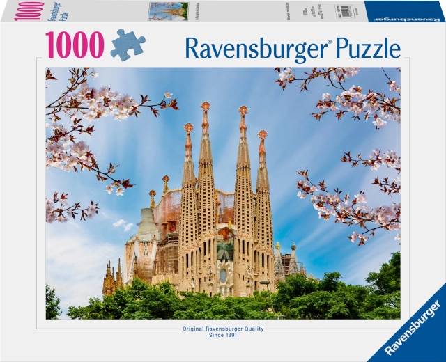 Puzzle Ravensburger Sagrada Familia 1000 piezas