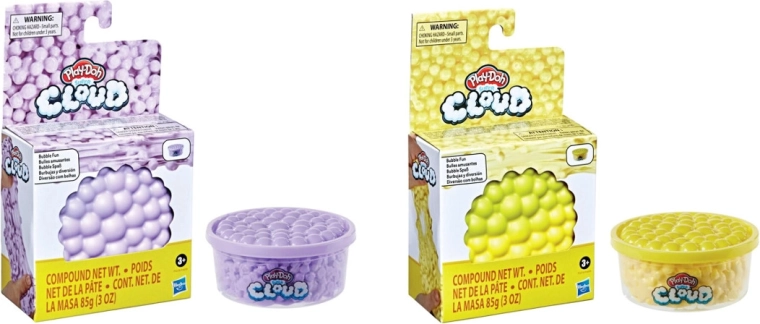 Play-Doh Super Cloud Bubble Fun – plastilina esponjosa con burbujas
