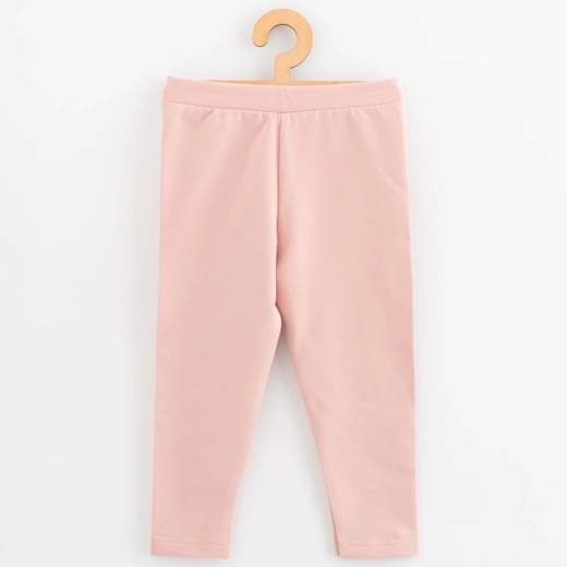 Leggings de niña de tejido de chándal New Baby Kindergarten rosa claro