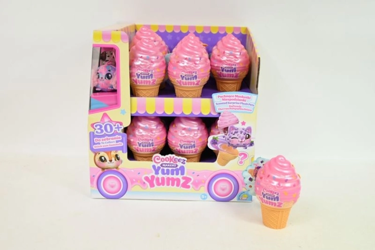 Cookeez Makery Yum Yumz peluche perfumado en cucurucho