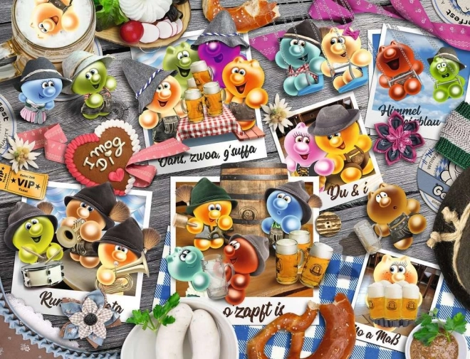 Puzzle Gelini en el Oktoberfest 2000 piezas