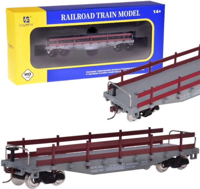 Vagón de carga abierto para ferrocarril de modelismo H0 1:87