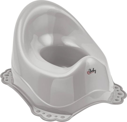 MALTEX orinal antideslizante con música Classic - 1 unidad – Gris