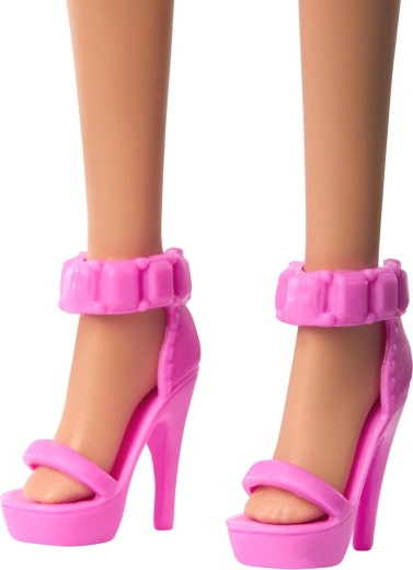 Sandalias rosas de tacón