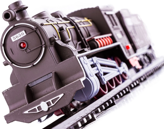 Locomotora realista con sonido y luz