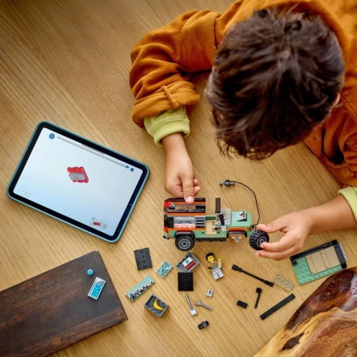 Construcción interactiva con la app LEGO Builder