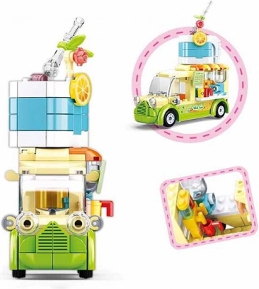 Camión de smoothies - set de construcción Sluban Girls Dream