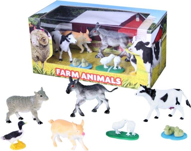 Set de animales domésticos – 7 uds