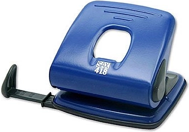 Perforadora SAX 418 azul