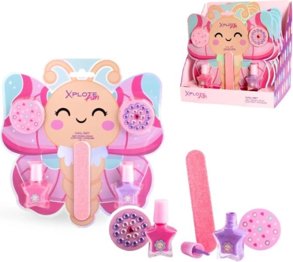 Set de uñas mariposa - 1 pieza