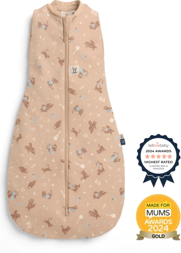 ErgoPouch envolvente y saco de dormir 2 en 1 Cocoon Melody 6–12 meses, 1,0 TOG