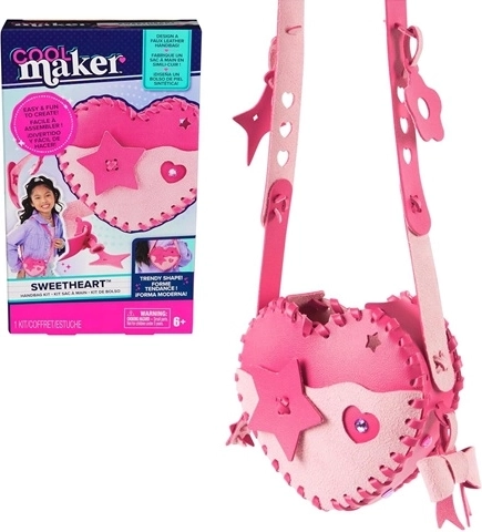 Set creativo Cool Maker para fabricar un bolso con forma de corazón