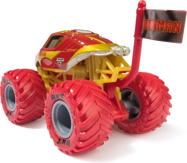 Carrocería metálica con diseño de Iron Man