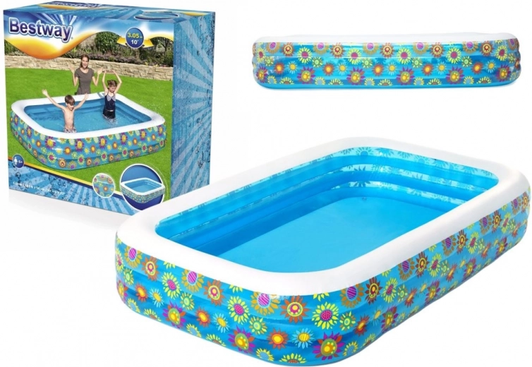 Piscina familiar hinchable Bestway 305 × 183 × 56 cm