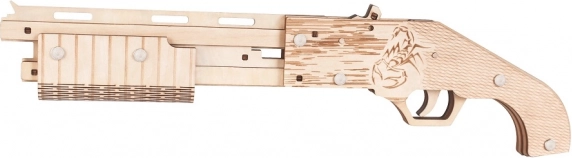 Woodcraft puzzle 3D de madera arma de gomas Mossberg