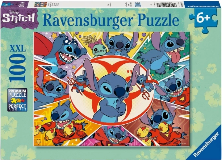 Puzle XXL de 100 piezas DISNEY Stitch – RAVENSBURGER