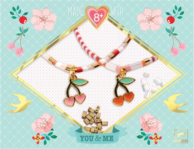 Pulseras de la amistad Cerecitas DJECO Me&You
