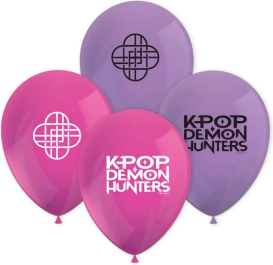 Globos Demon hunters con motivo K-POP, 8 uds.
