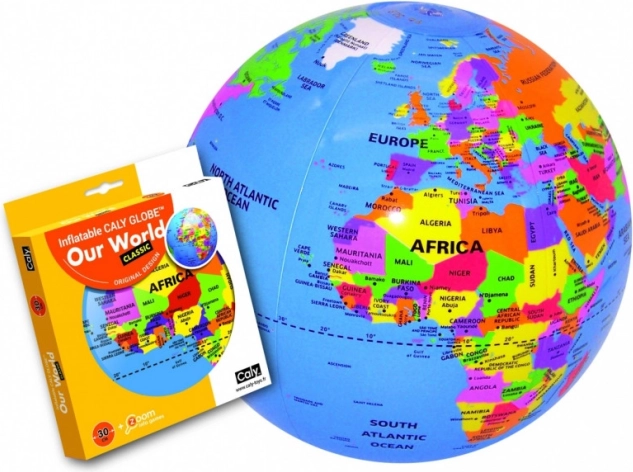 Pelota inflable globo 30 cm – Nuestro mundo