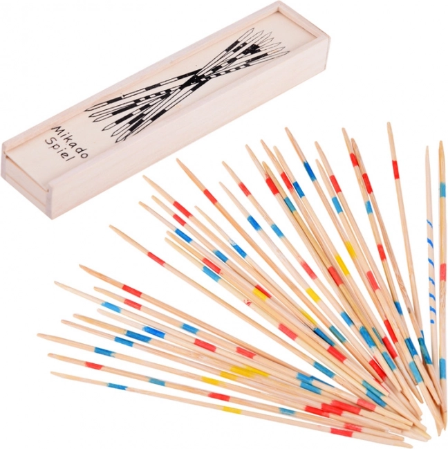 Mikado de madera: juego de habilidad