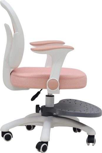 Reposabrazos abatibles y base giratoria